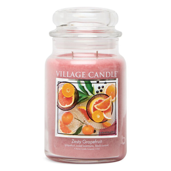 Zesty Grapefruit 2-Docht-Kerze 602g