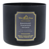 Mahogany Teakwood Intense 3-Docht-Kerze 411g