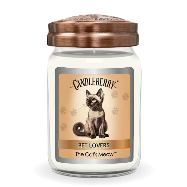 The Cats Meow Großes Glas 623g