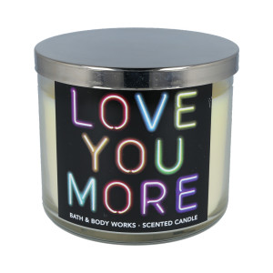 Bath & Body Works® Love You More (Black Tea Rose) 3-Docht-Kerze 411g