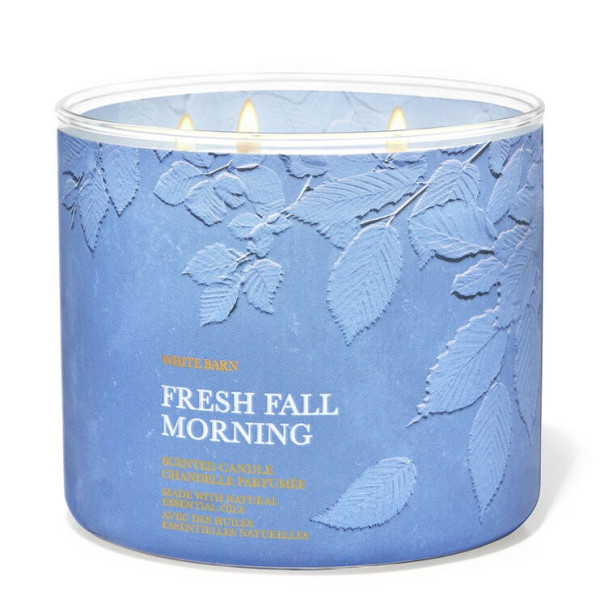 Bath & Body Works® Fresh Fall Morning 3-Docht-Kerze 411g