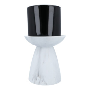 Jar Holder Marble Pedestal