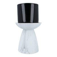 Jar Holder Marble Pedestal