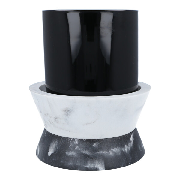Jar Holder Mixed Marble Pedestral