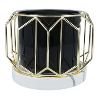 Jar Holder Golden Decagon