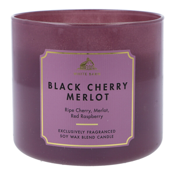 Black Cherry Merlot 3-Docht-Kerze 411g