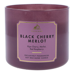 Black Cherry Merlot 3-Docht-Kerze 411g