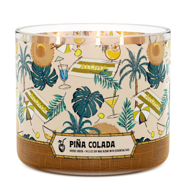 Pina Colada 3-Docht-Kerze 411g
