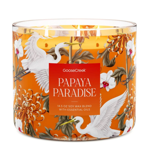 Papaya Paradise 3-Docht-Kerze 411g