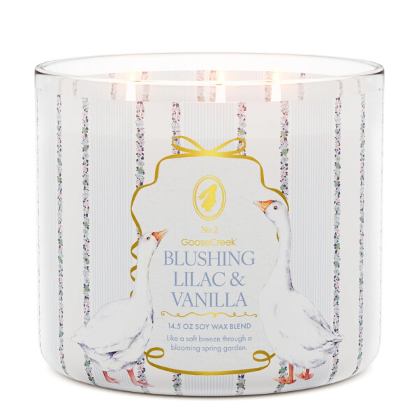 Blushing Lilac & Vanilla 3-Docht-Kerze 411g