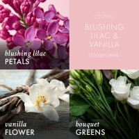Blushing Lilac & Vanilla 3-Docht-Kerze 411g