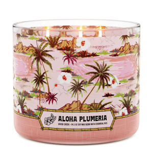Aloha Plumeria 3-Docht-Kerze 411g