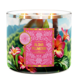Aloha Plumeria 3-Docht-Kerze 411g