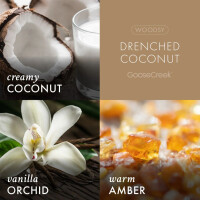 Drenched Coconut 3-Docht-Kerze 411g