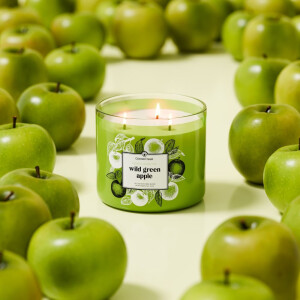 Wild Green Apple 3-Docht-Kerze 411g
