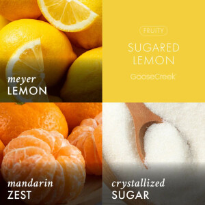 Sugared Lemon 3-Docht-Kerze 411g