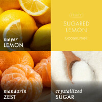 Sugared Lemon 3-Docht-Kerze 411g