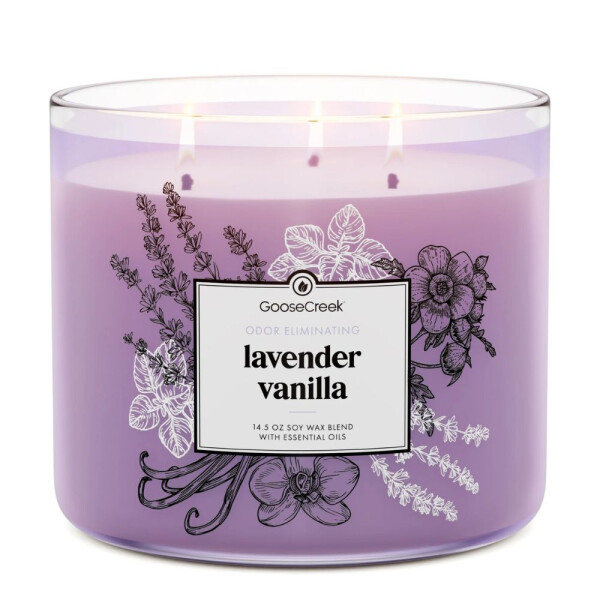 Lavender Vanilla 3-Docht-Kerze 411g