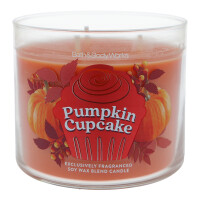 Pumpkin Cupcake 3-Docht-Kerze 411g