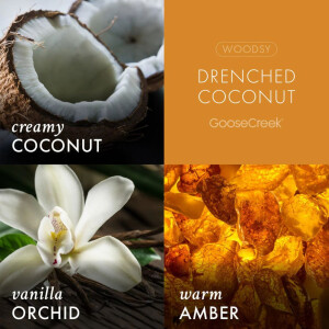 Drenched Coconut 3-Docht-Kerze 411g