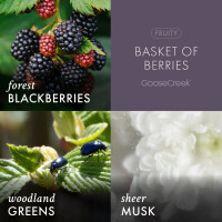 Basket of Berries 3-Docht-Kerze 411g