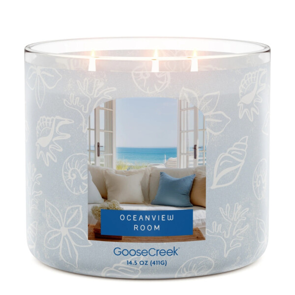 Oceanview Room 3-Docht-Kerze 411g