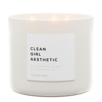 Clean Girl Aesthetic 3-Docht-Kerze 411g