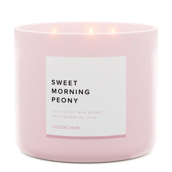 Sweet Morning Peony 3-Docht-Kerze 411g