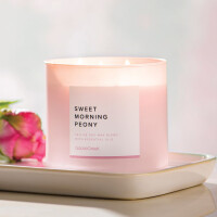 Sweet Morning Peony 3-Docht-Kerze 411g