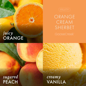 Orange Cream Sherbet Wachsmelt 59g