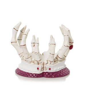 Phantasmagoria Double Hands Resin Kerzenhalter - Jar Holder