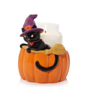 Sophia Pumpkin Porcelain Kerzenhalter - Jar Holder