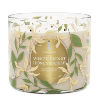 White Picket Honeysuckle 3-Docht-Kerze 411g