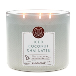 Iced Coconut Chai Latte 3-Docht-Kerze 411g
