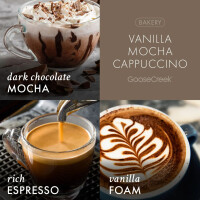 Vanilla Mocha Cappuccino 3-Docht-Kerze 411g