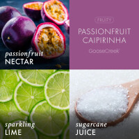 Passionfruit Caipirinha - Brazil 3-Docht-Kerze 411g