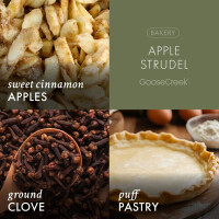 Apple Strudel - Austria 3-Docht-Kerze 411g