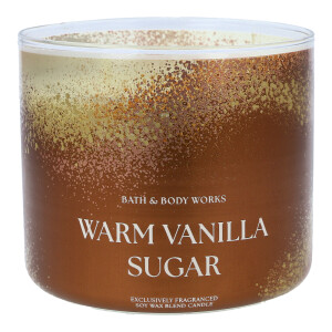 Warm Vanilla Sugar 3-Docht-Kerze 411g