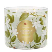 Gardenia Petals 3-Docht-Kerze 411g