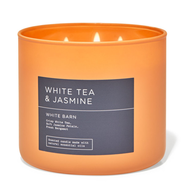 Bath & Body Works® White Tea & Jasmine 3-Docht-Kerze 411g