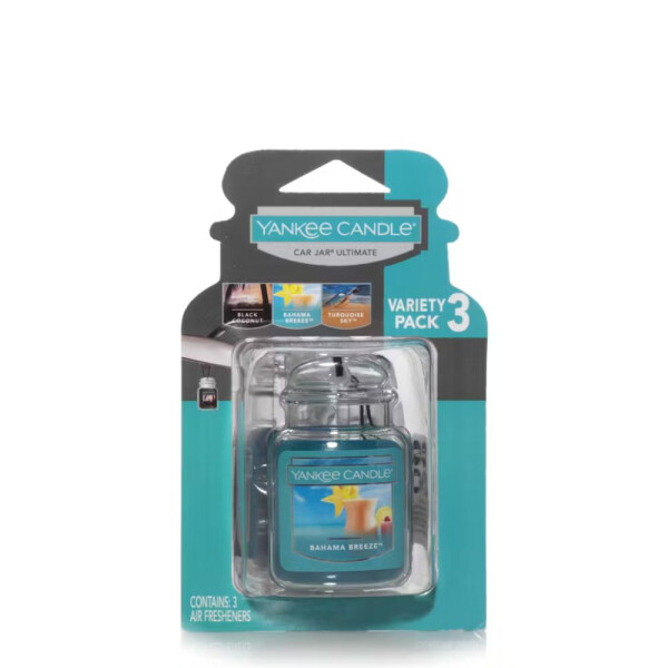 Black Coconut / Bahama Breeze™ / Turquoise Sky™ Car Jar® Ultimate