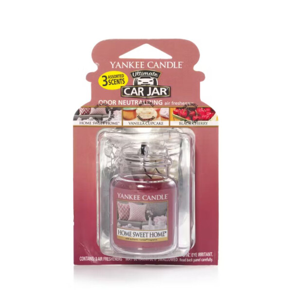 Black Cherry / Home Sweet Home® / Vanilla Cupcake Car Jar® Ultimate (3er Pack)