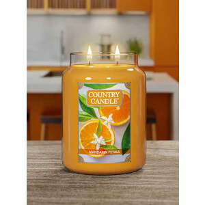 Mandarin Petals 2-Docht-Kerze 652g