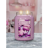 Lilac Macaron 2-Docht-Kerze 652g
