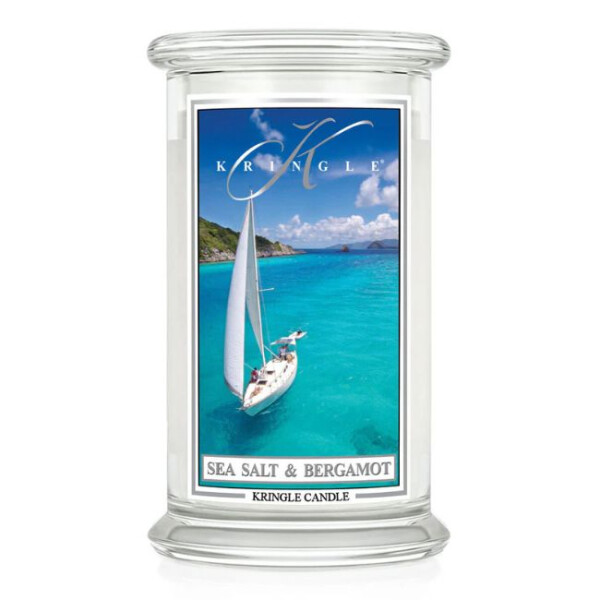 Sea Salt & Bergamot 2-Docht-Kerze 623g