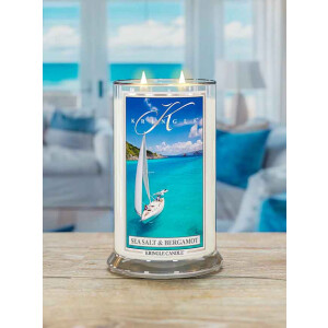 Sea Salt & Bergamot 2-Docht-Kerze 623g
