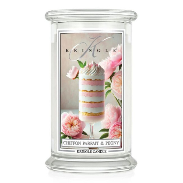 Chiffon Parfait & Peony 2-Docht-Kerze 623g