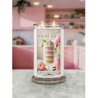 Chiffon Parfait & Peony 2-Docht-Kerze 623g