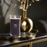 Amethyst & Amber Kerzenglas Groß 609,5g mit Knisterdocht