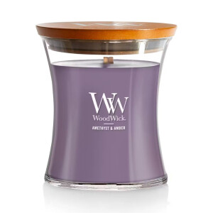 Amethyst & Amber Milk Kerzenglas Mittel 275g mit...